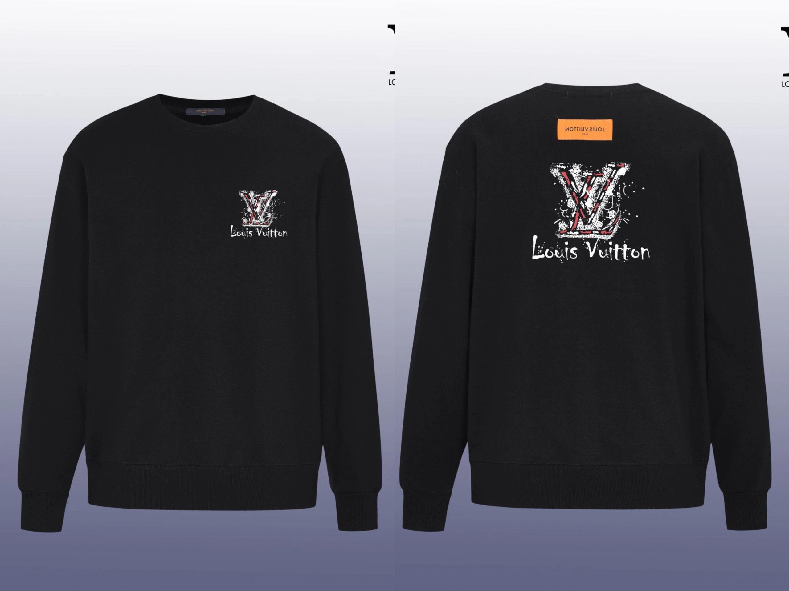 Louis Vuitton LV Monogram Floral Print White Hoodie - 3