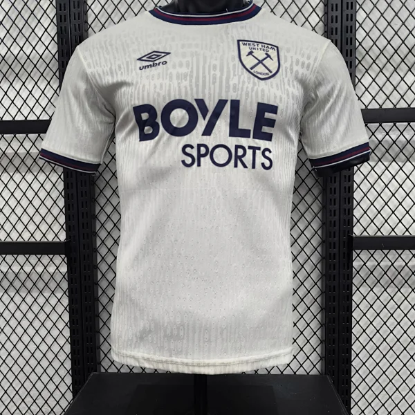 25/26 West Ham Away Player Version Jersey