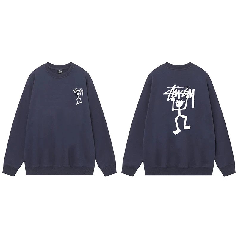 Stussy International Trip Graphic Hoodie Gray - 8