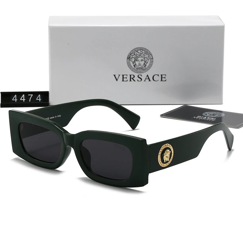 Gucci GG2601S Oversized Square Sunglasses White Frame Grey Lens