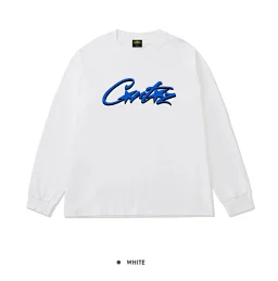thumbnail for [DX13] simple and versatile printed letter sweatshirt