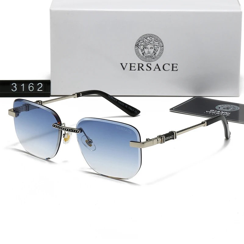 Gucci GG2306S Rectangle Sunglasses Brown Transparent Frame Brown Lens