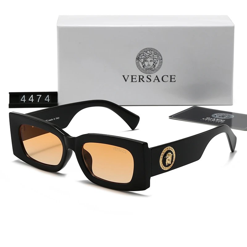 Gucci GG2601S Oversized Square Sunglasses Blue Frame Purple Gradient Lens