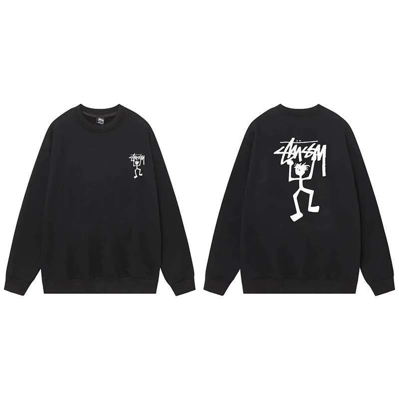 Stussy International Trip Graphic Hoodie Gray - 10