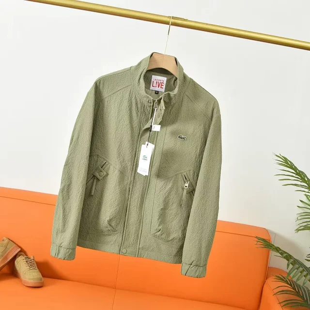 Lacoste Jackets Stand-Collar Zip Jacket with Flap Pockets product detail image 7