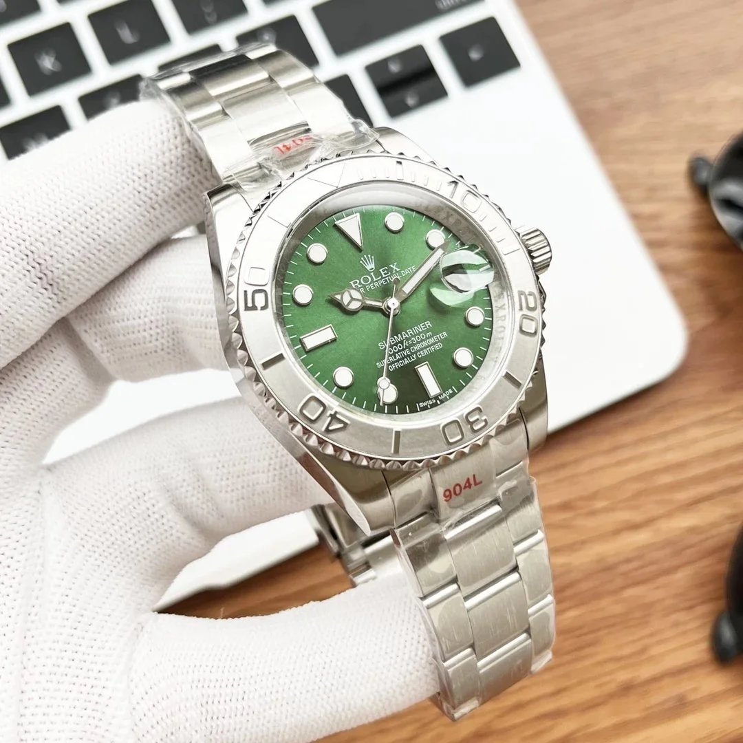 银壳·绿盘钢带