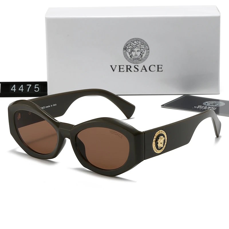 Gucci Square Oversized Sunglasses Green Frame Blue Gradient