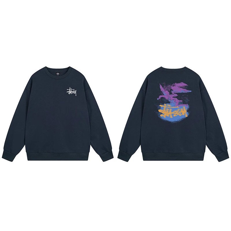 Ecko Unltd Pixel Rhino Logo Crewneck Black