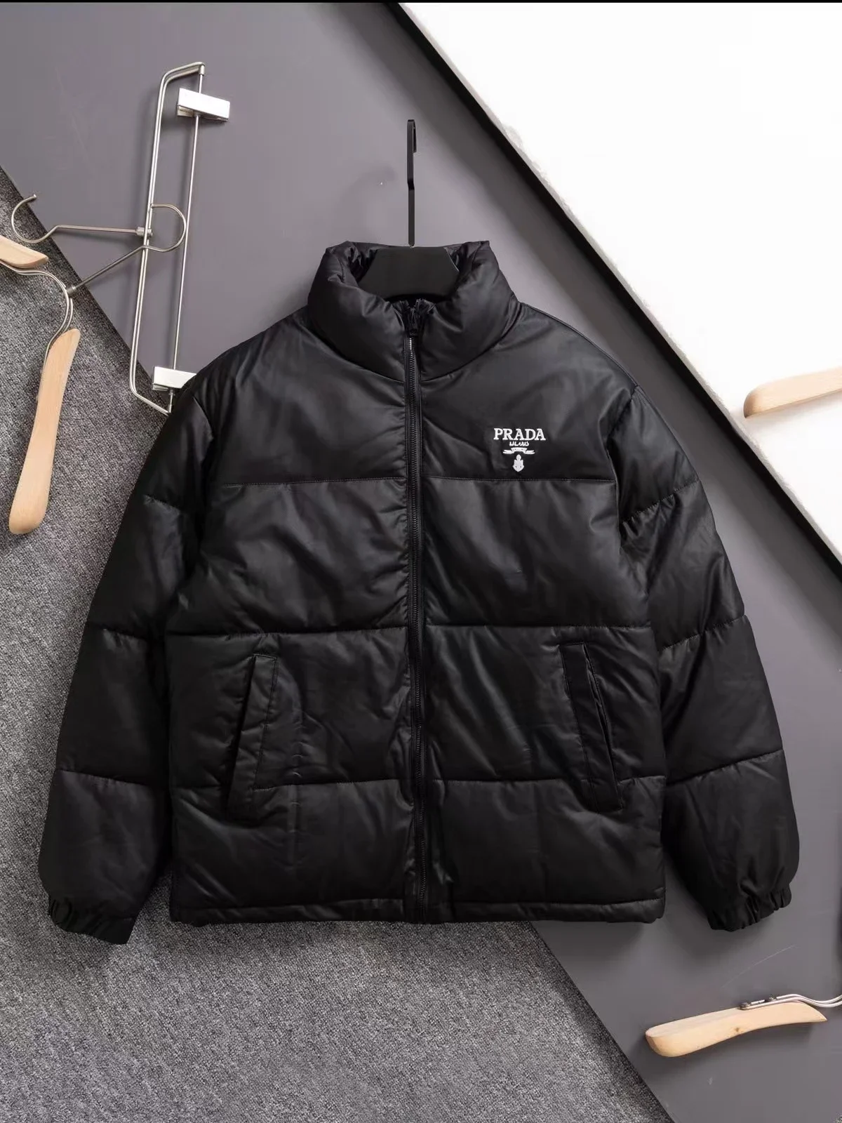 Prada Chaqueta Acolchada