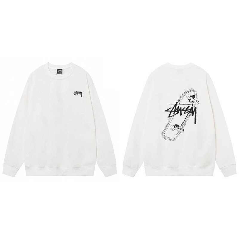 Stussy Crewneck Sweatshirt White