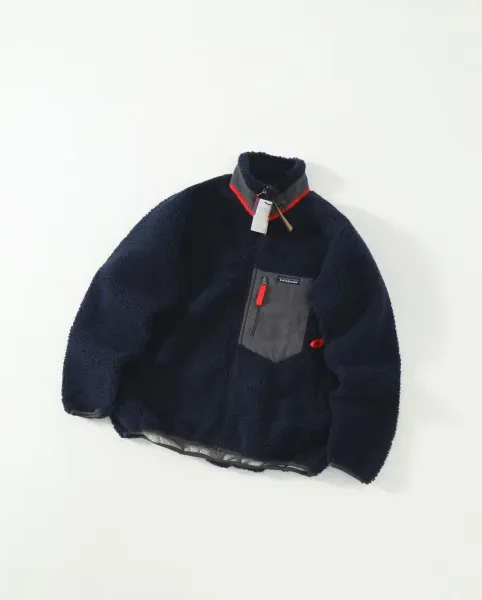 Patagonia Better Sweater Fleece Jacket Light Gray with Mustard Yellow Accents Outerwear - 7