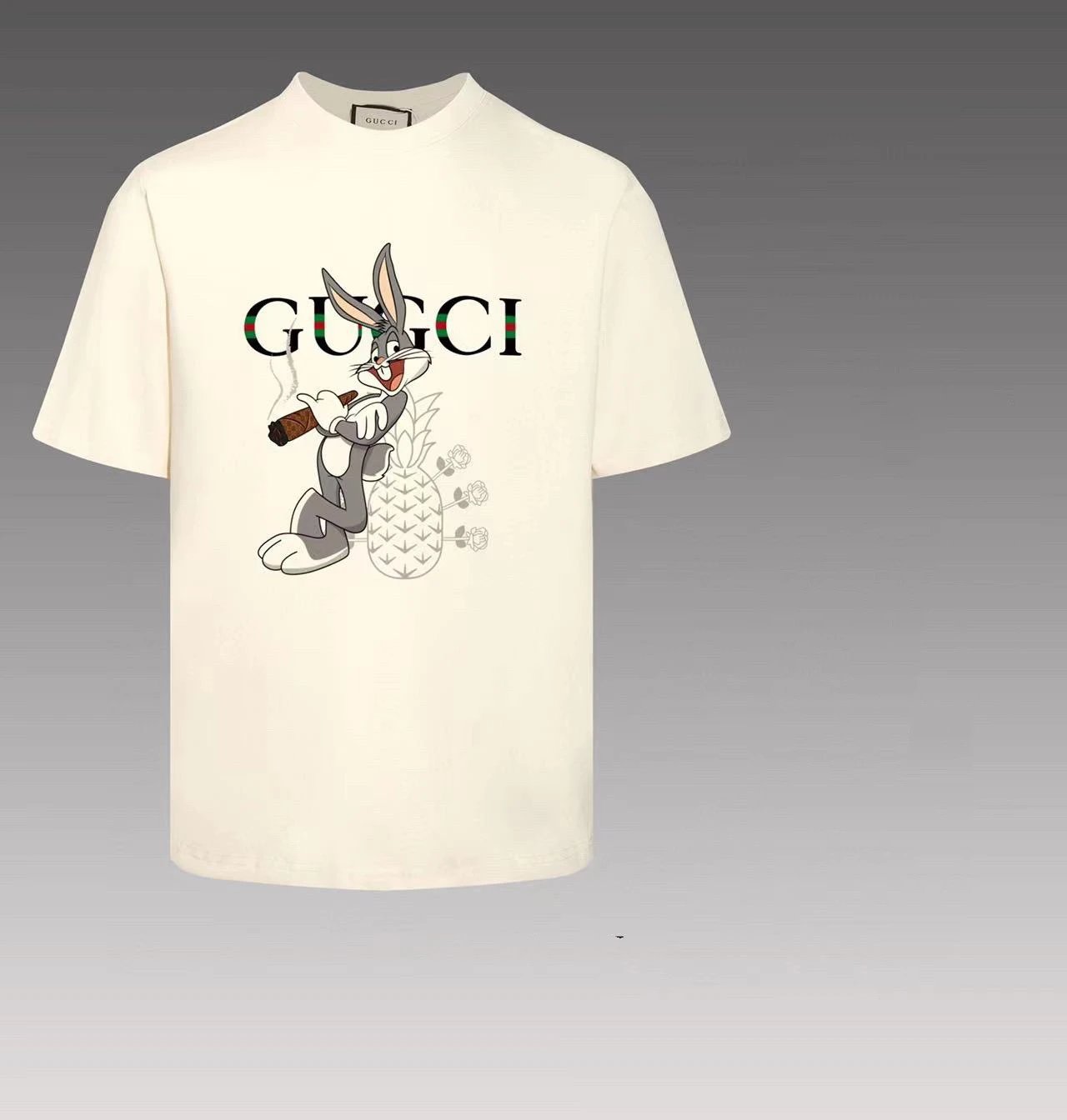 Gucci Firenze 1921 GG Monogram T-Shirt Ivory