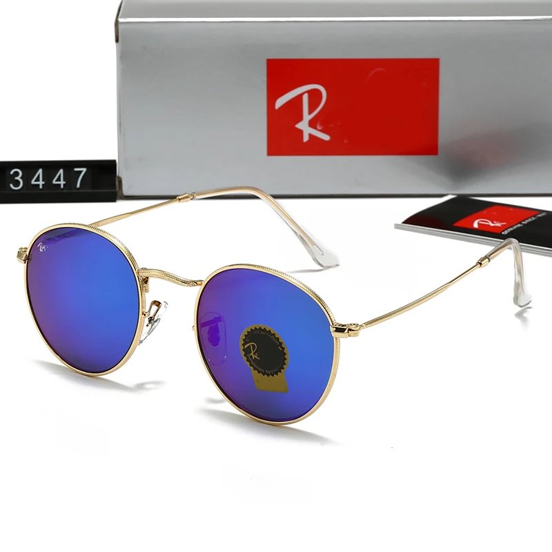 Ray-Ban 4612 Square Sunglasses Grey Frame Black Lens