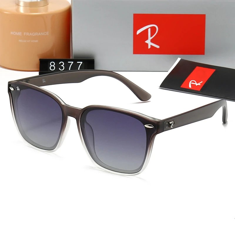 Ray-Ban 4397 Square Sunglasses Black Frame Black Lens