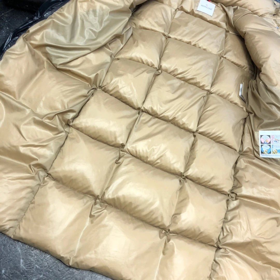 Moncler Maya Long Down Jacket Black - 11