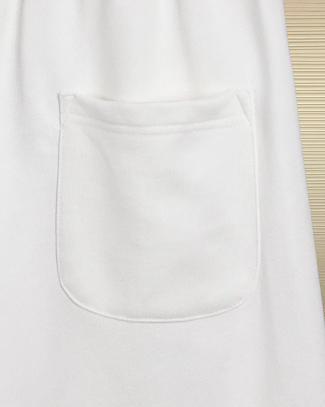 Hermès Shorts Embroidered H elastic-waist drawstring product detail image 11