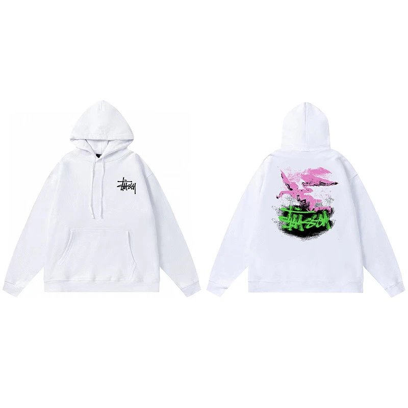 Stussy 8-Ball Hoodie White - 27
