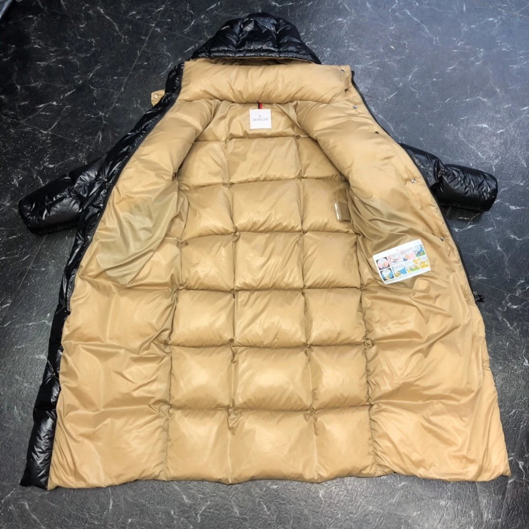 Moncler Maya Long Down Jacket Black - 10