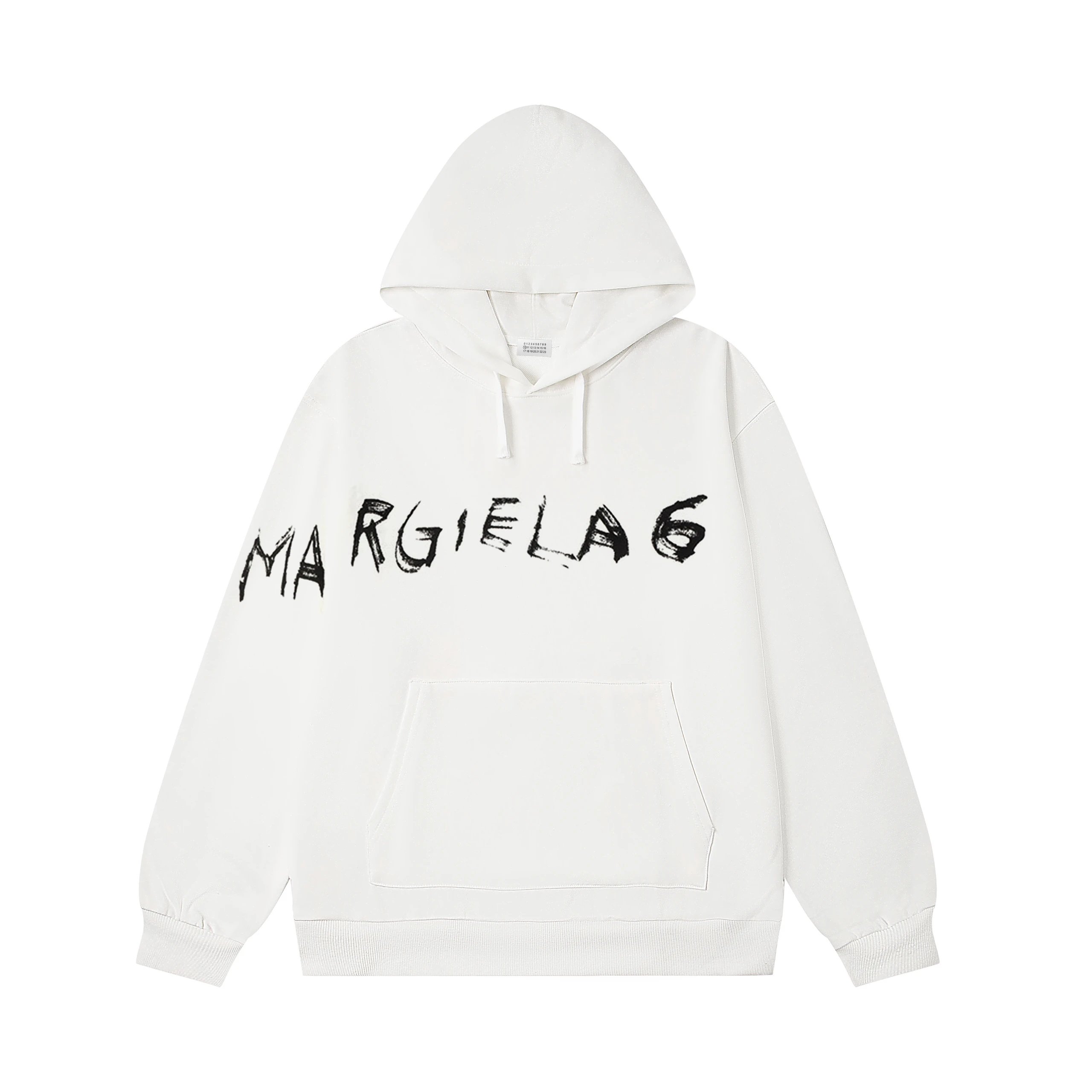 Maison Margiela Hoodie White Graphic 2