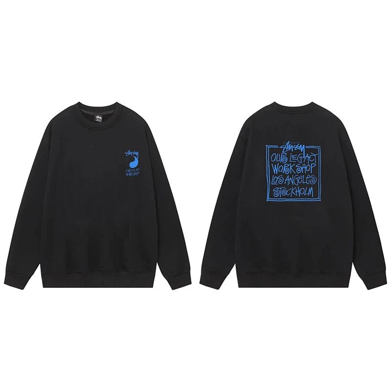 Stussy Crewneck Sweatshirt Black