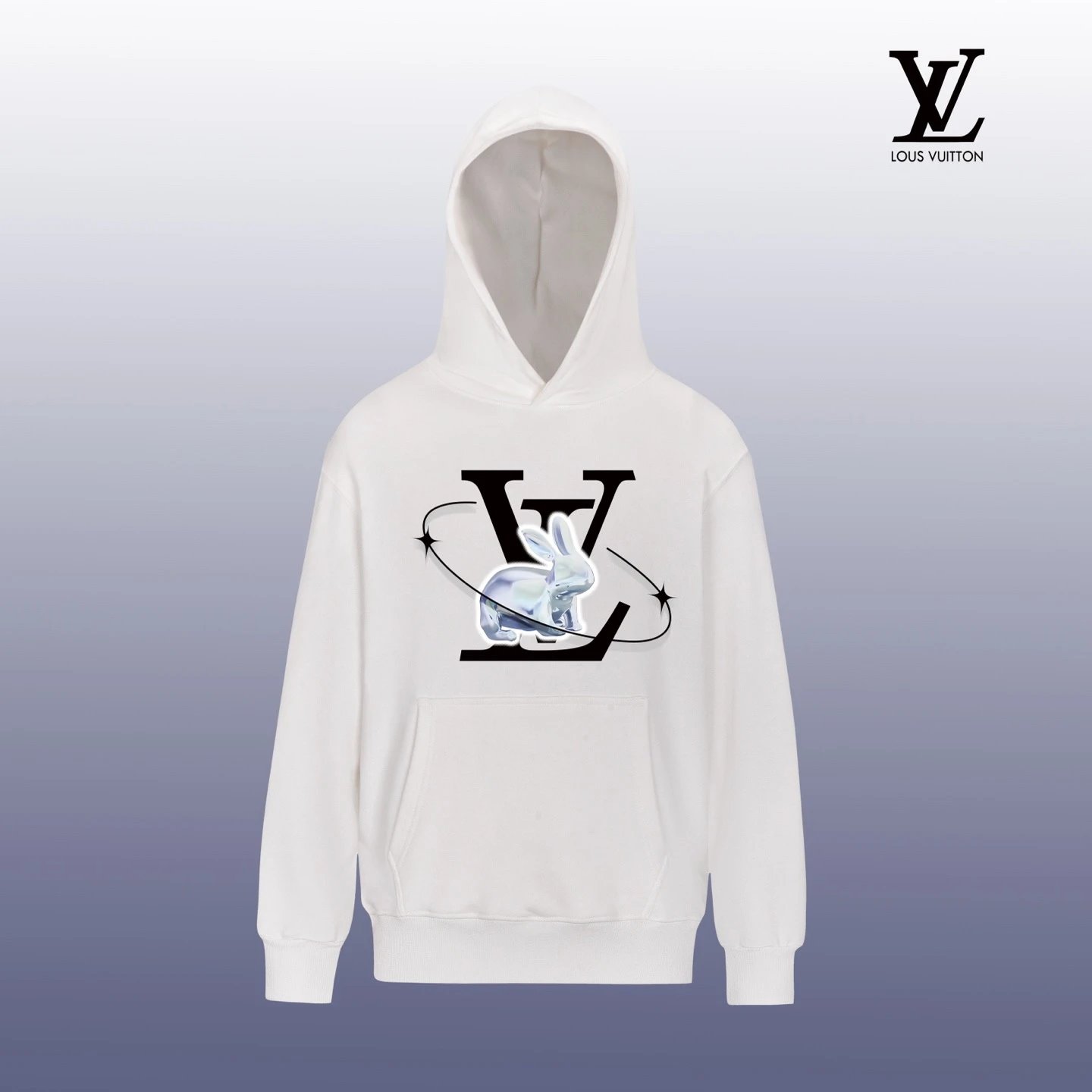 Louis Vuitton Snake Print Hoodie Black - 9