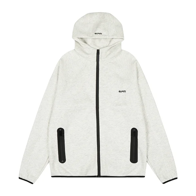 6PM Hooded zip-up jacket and joggers product detail image 6