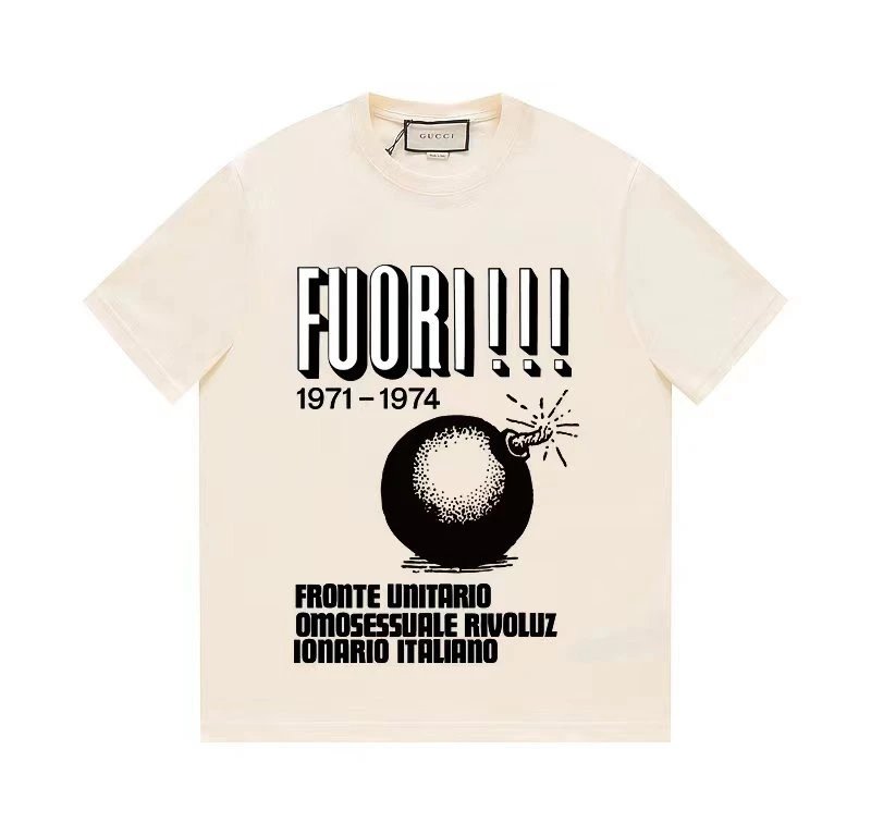 Gucci Fuori!!! 1971-1974 Graphic Tee Cream