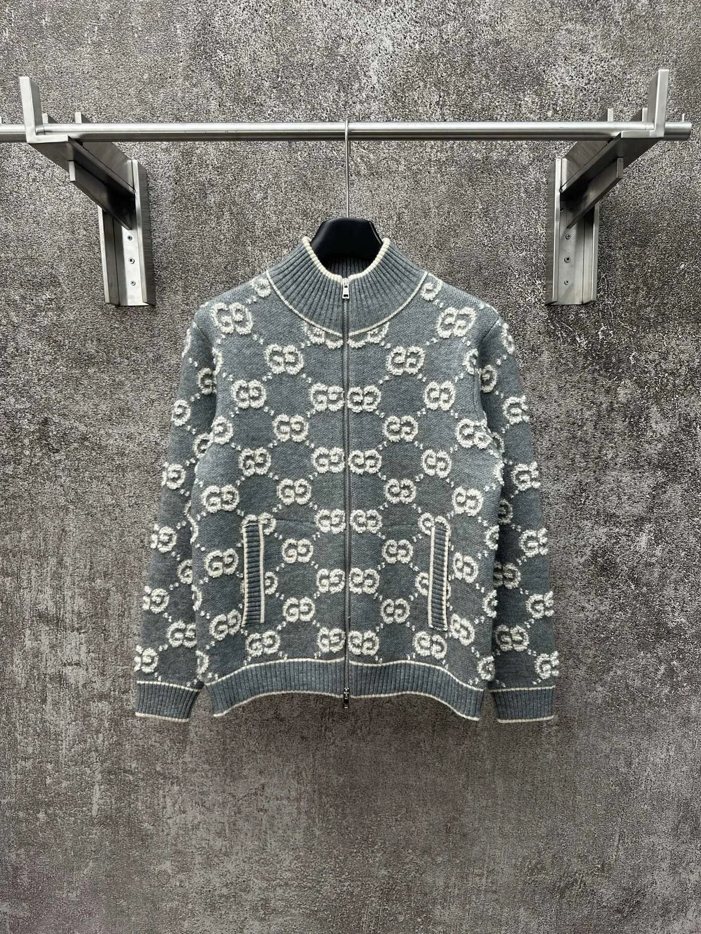 Gucci GG Supreme Knit Jacket