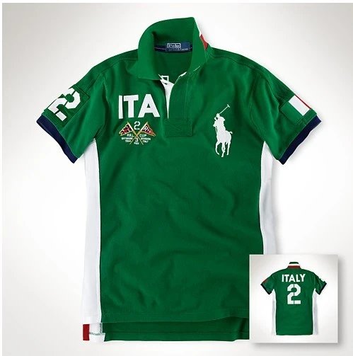 Polo Ralph Lauren Big Pony Italia Polo Green