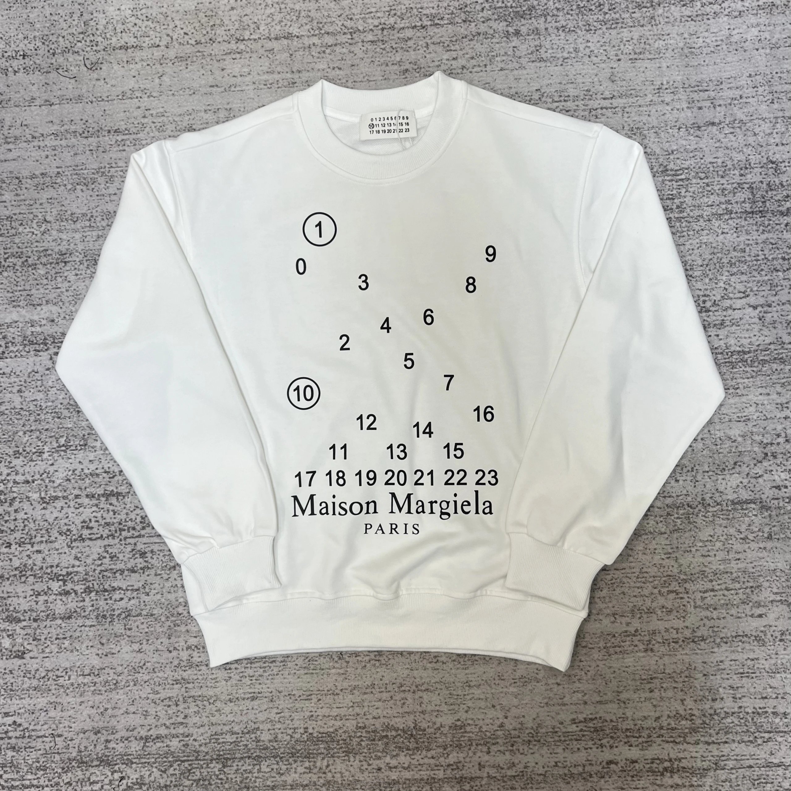 Maison Margiela MM6 Heart Print Black Hoodie - 18