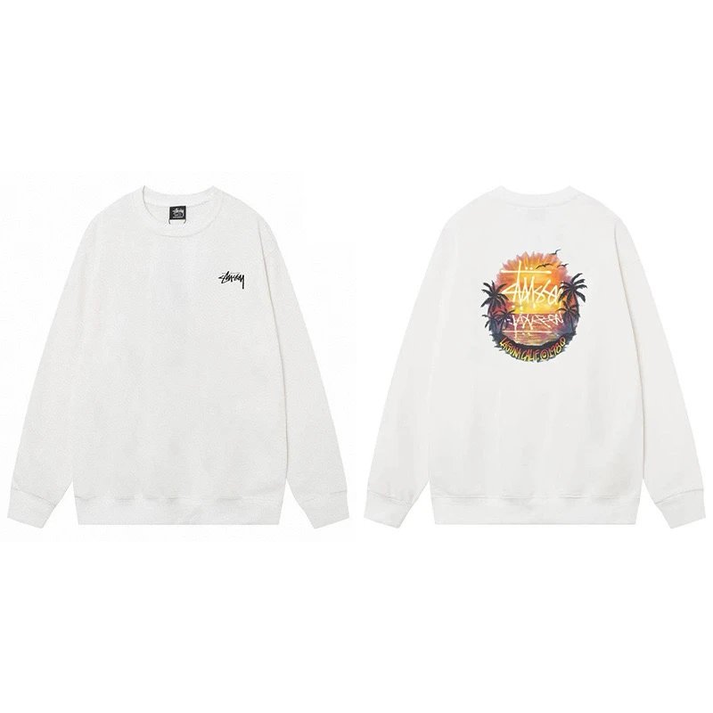 Stussy Sunset Palm Sweatshirt 
