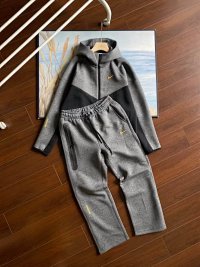 Black and dark gray suit