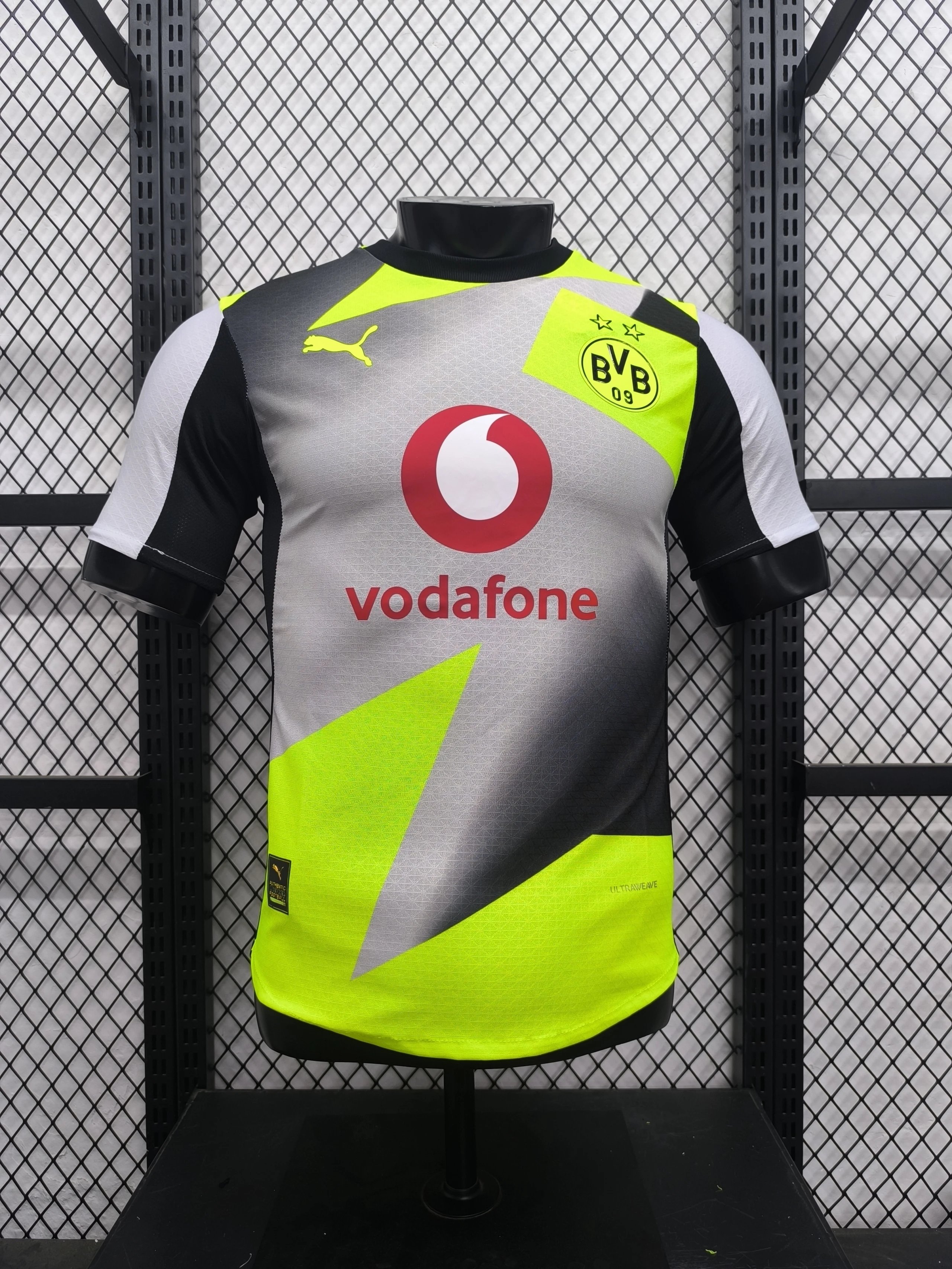 2526 Season Dortmund Away Player Version Jersey