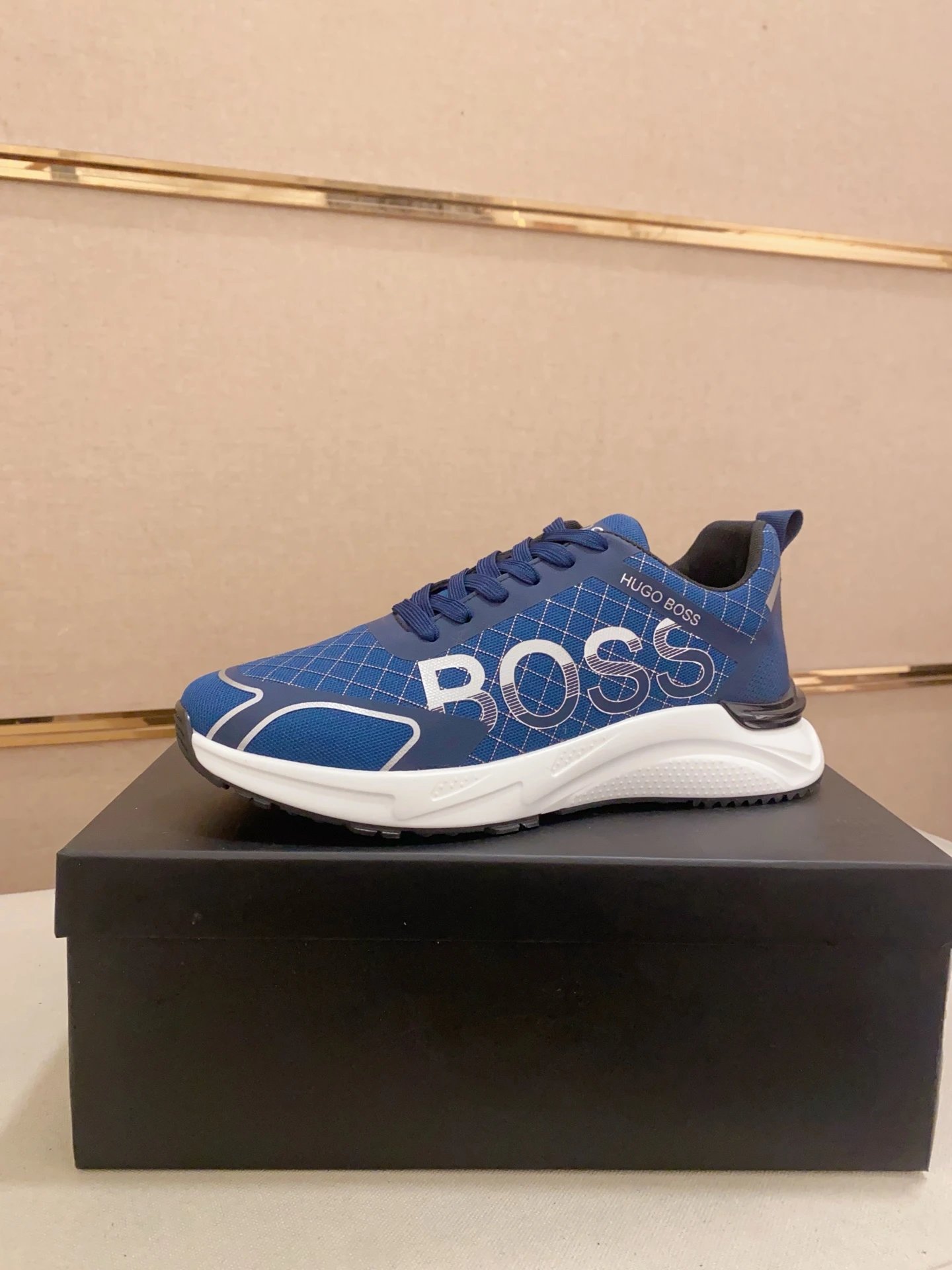 Hugo Boss Rapid Runner White Black