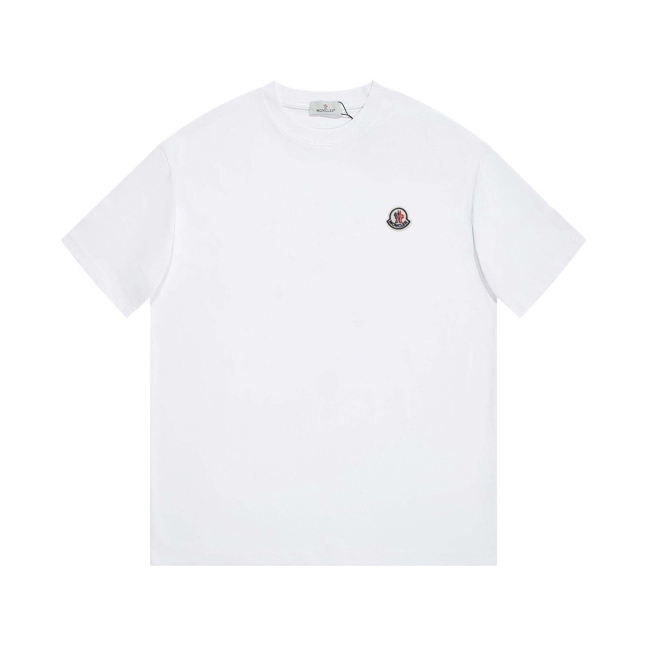 Moncler Logo Patch Tee White Light