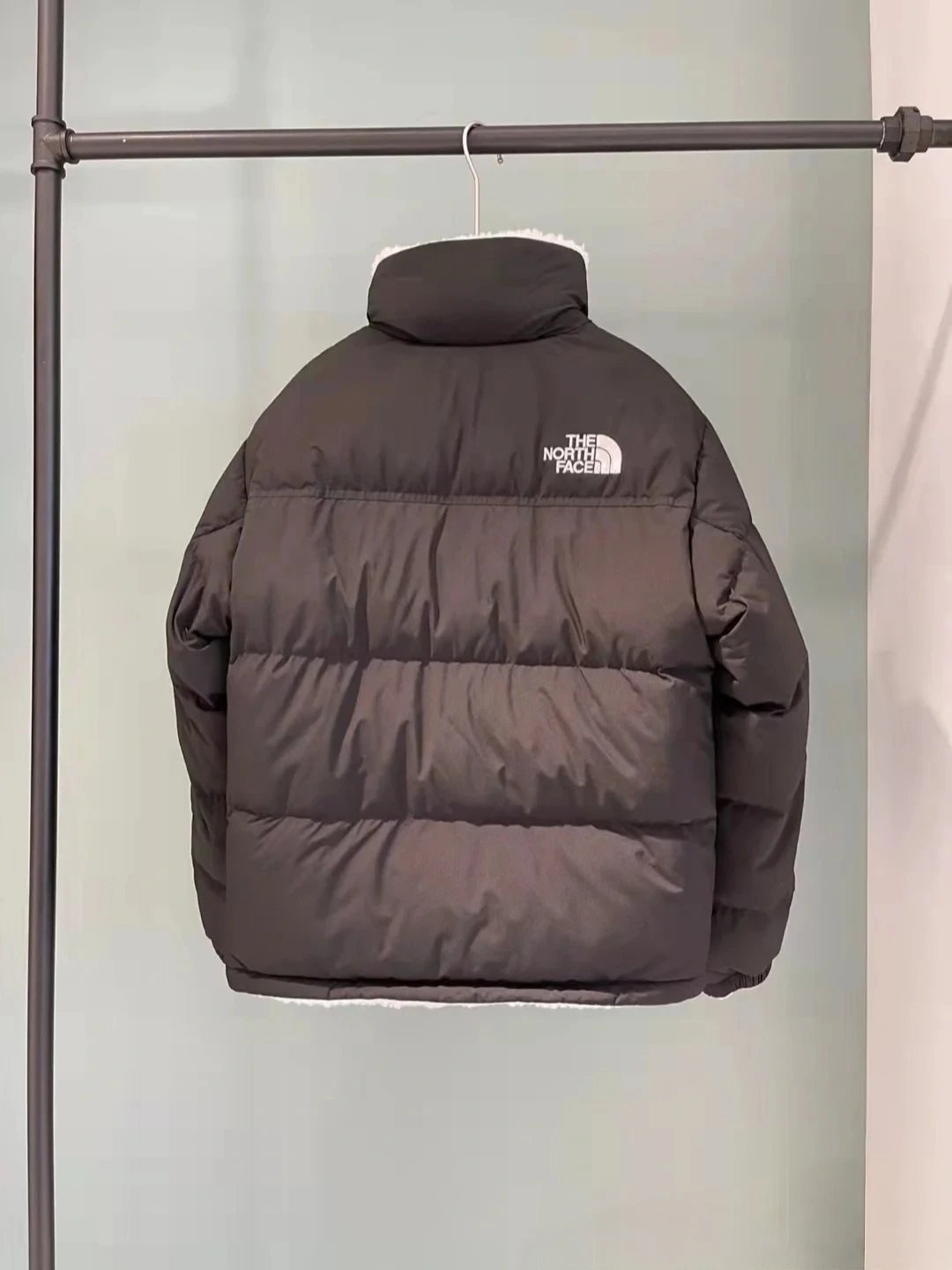 The North Face Fleece Jacket White Sherpa Outerwear - 5