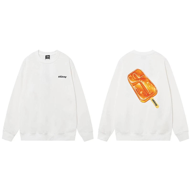 Stussy Ice Cream Sweatshirt White