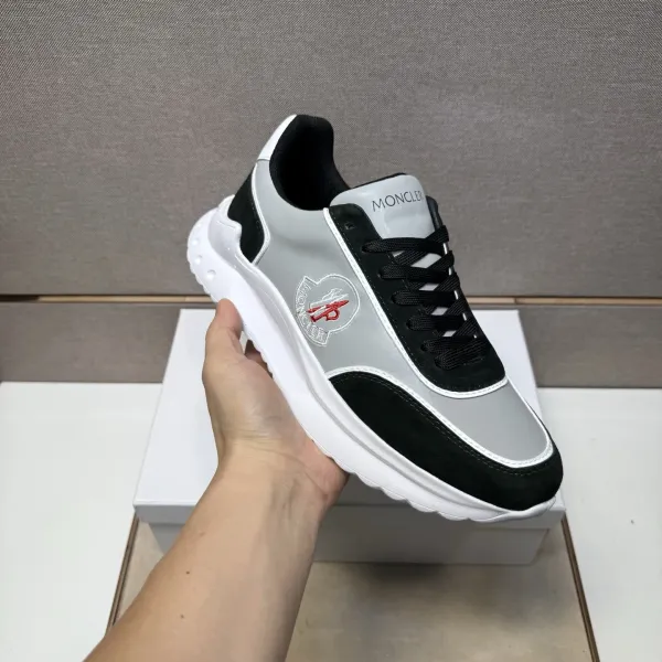 Moncler Trak White Mesh Sneakers Chunky Sneakers - 11