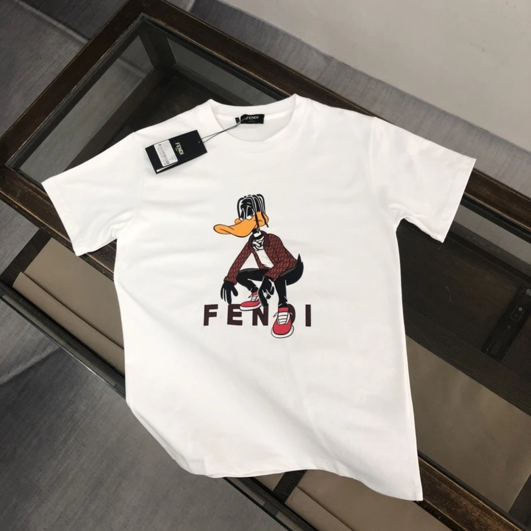 Fendi Daffy Duck Tee White