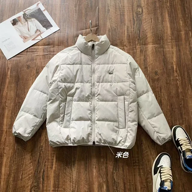 Lacoste Down Jackets Quilted stand-collar puffer jacket product detail image 6