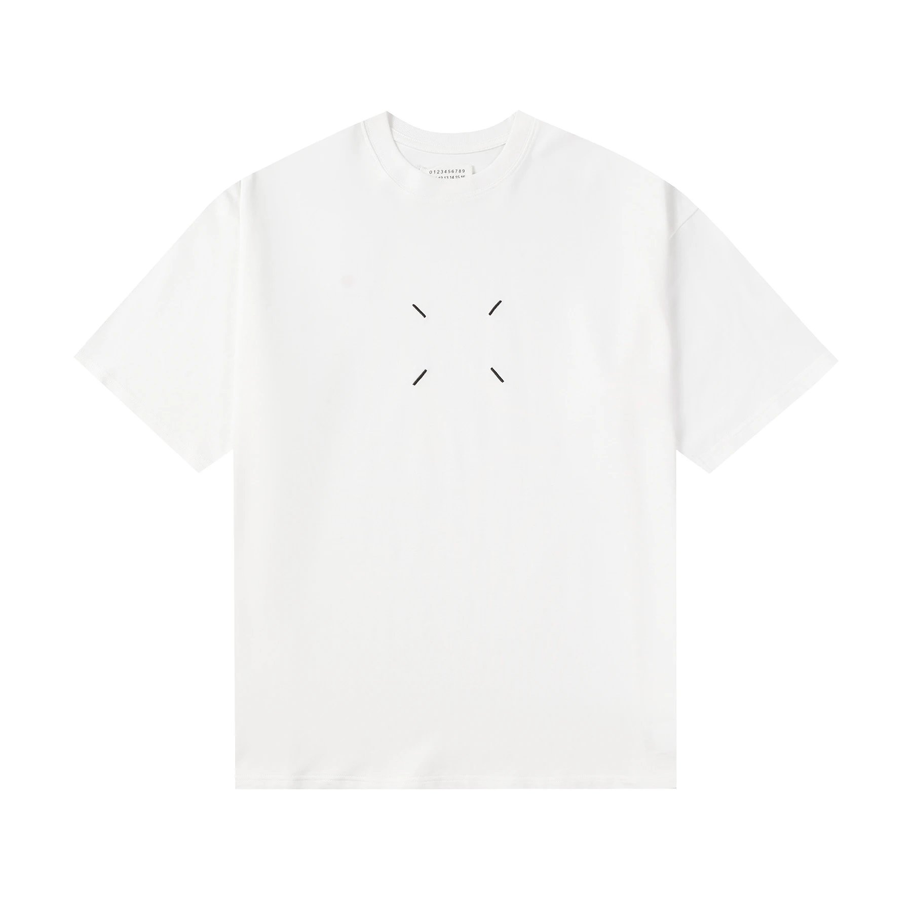 Maison Margiela Four Stitch Tee White