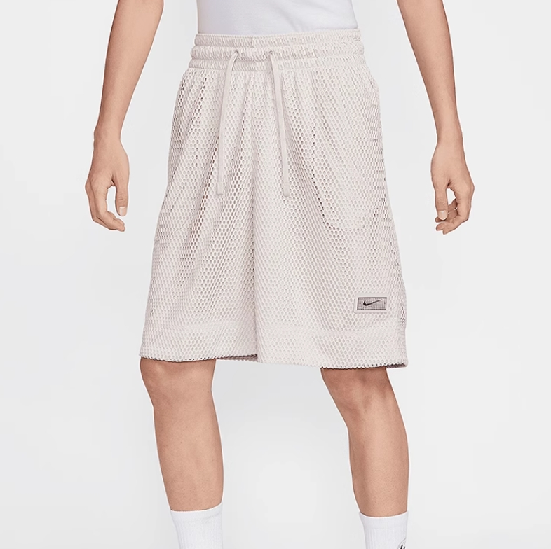 Nike Dri-FIT Mesh Basketball Shorts Cream