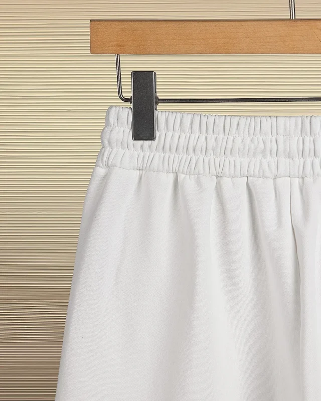 Hermès Shorts Embroidered H elastic-waist drawstring product detail image 10