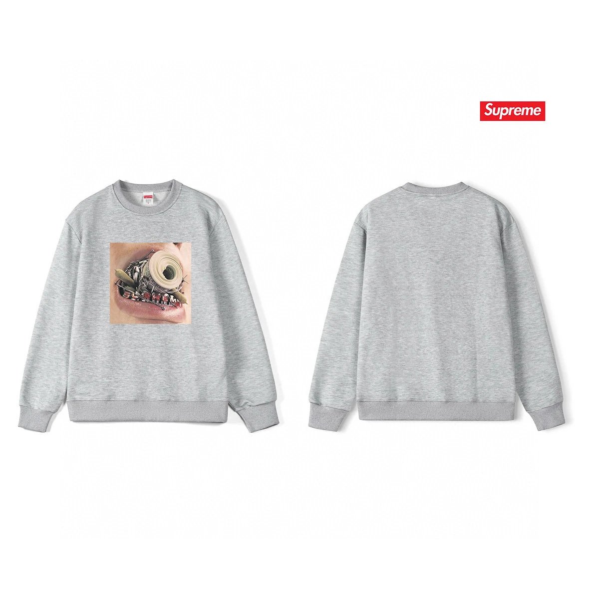 Supreme Eye Print Crewneck Swe