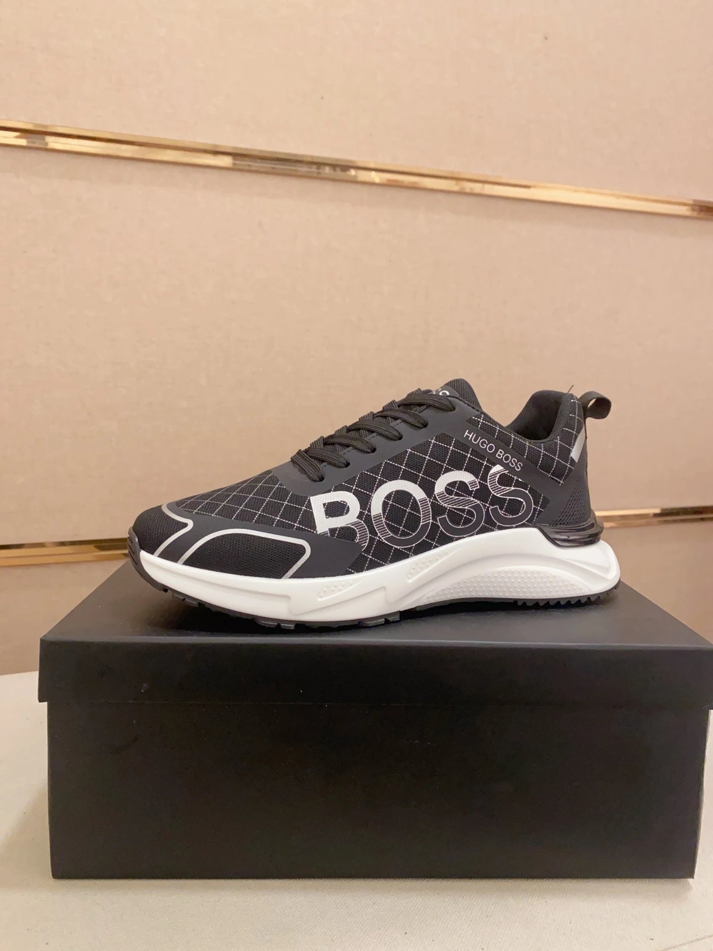 Hugo Boss Rapid Runner Blue White
