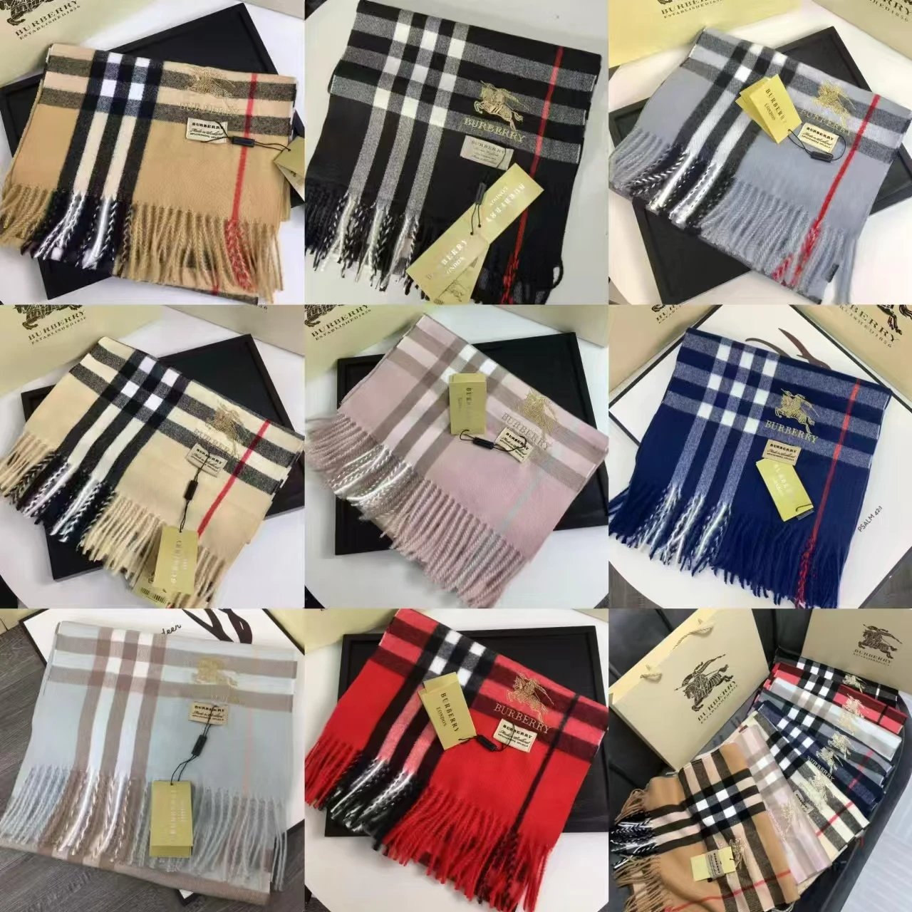 【 DX33-20 】 Autumn and Winter Warm Cotton Scarf
