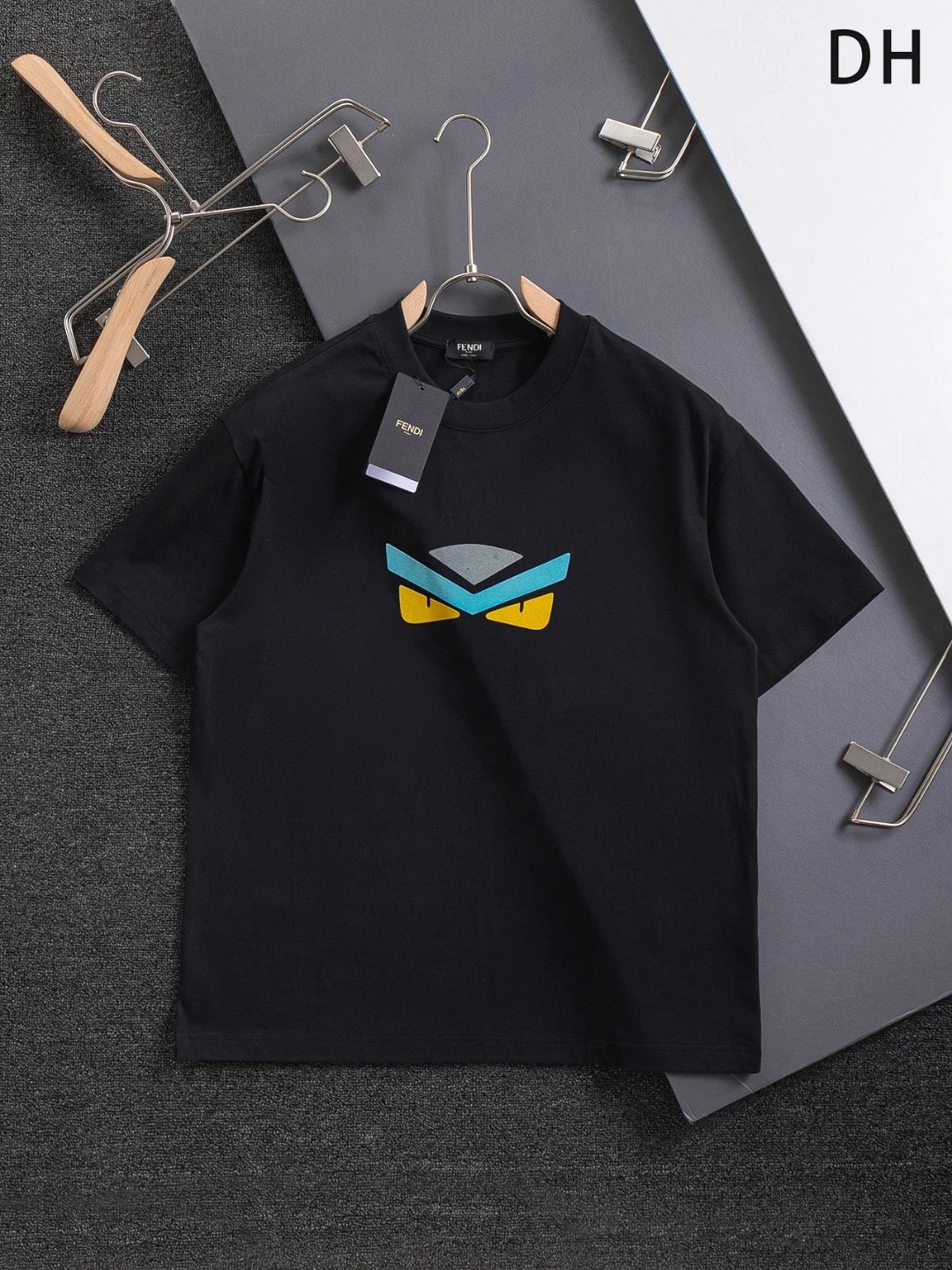 Fendi Monster Eyes Tee Black