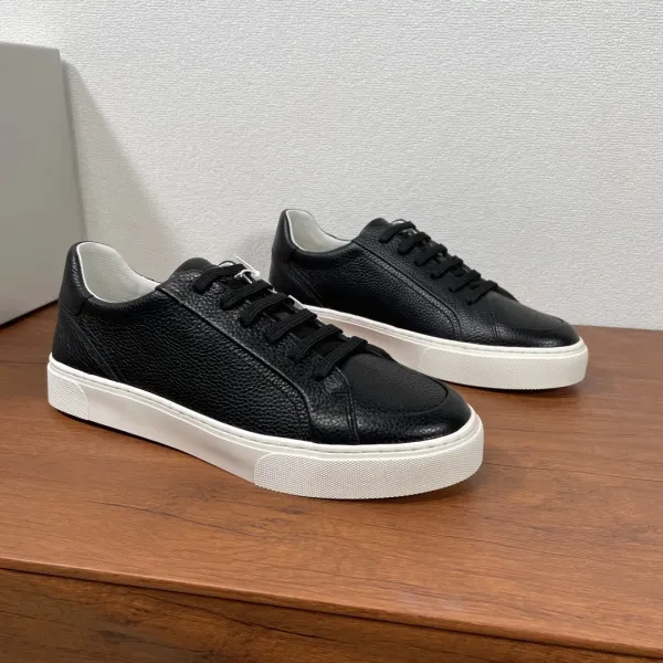 Design Brunello Cucinelli White Leather Sneakers - 5