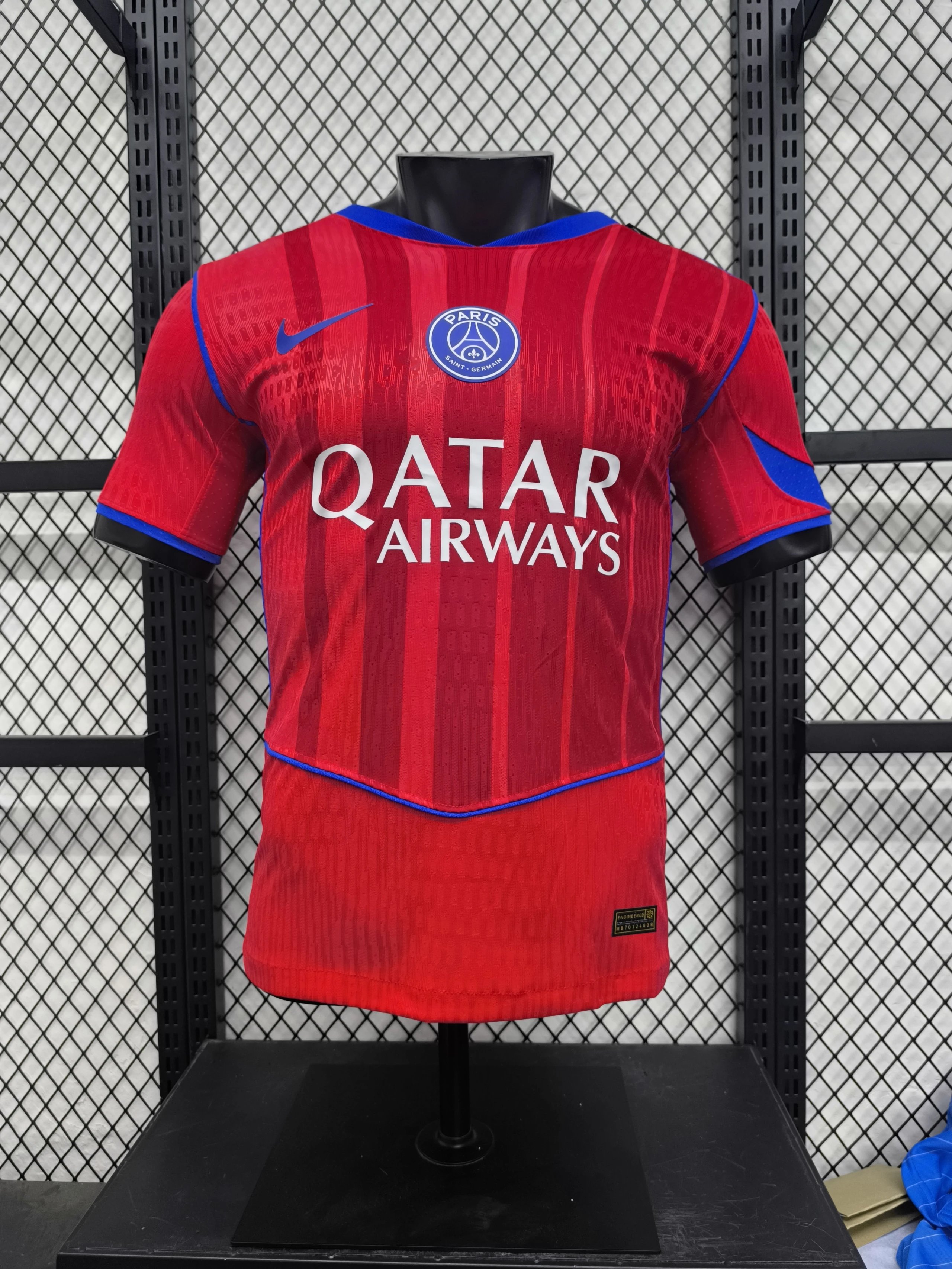 2526 Season Paris Saint-Germain Second Away Player Version Jersey