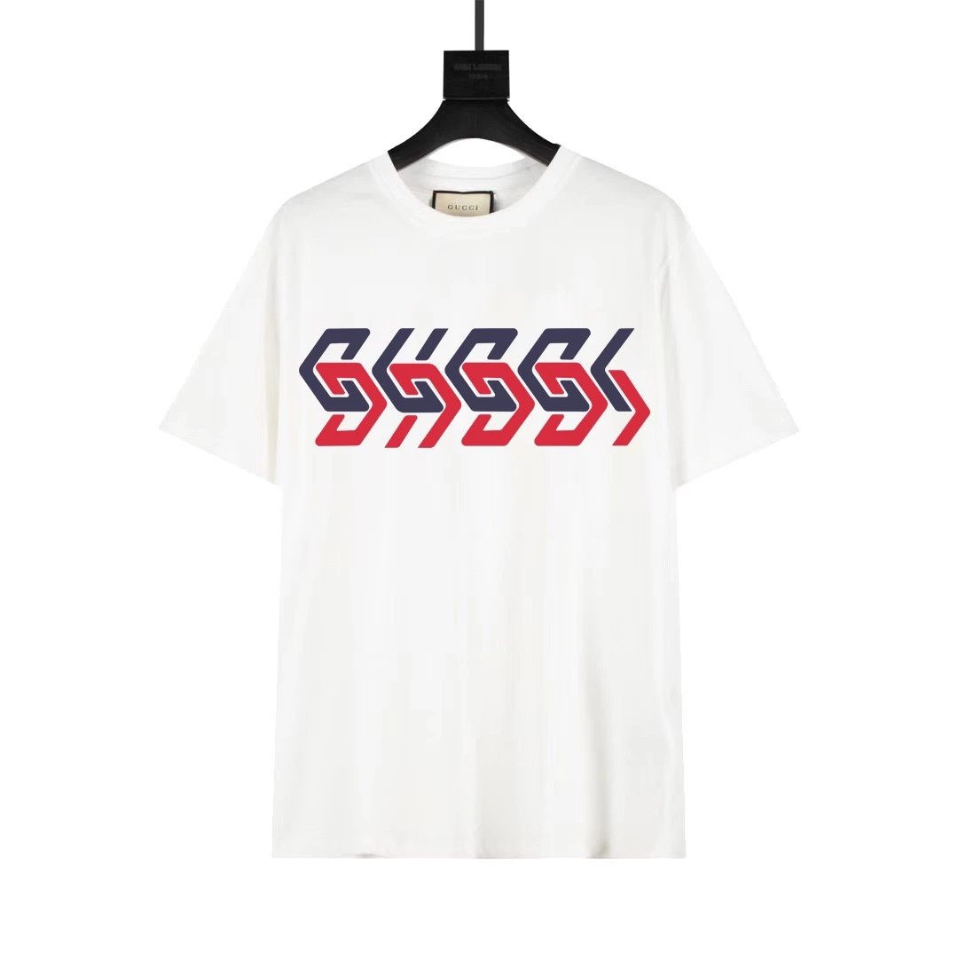 Gucci Mirror Logo Tee White